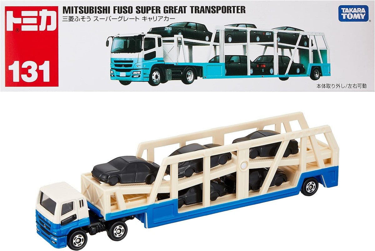 Tomica Long Type No. 131 Mitsubishi Fuso Super Great Carrier Truck