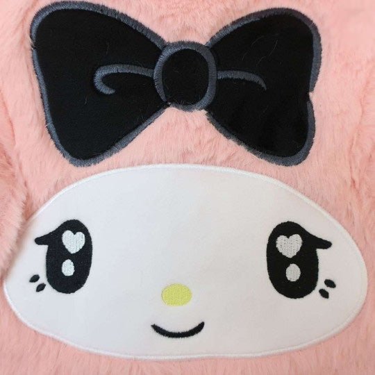Sanrio My Melody Fluffy Fur Tote Bag - Mu Shop