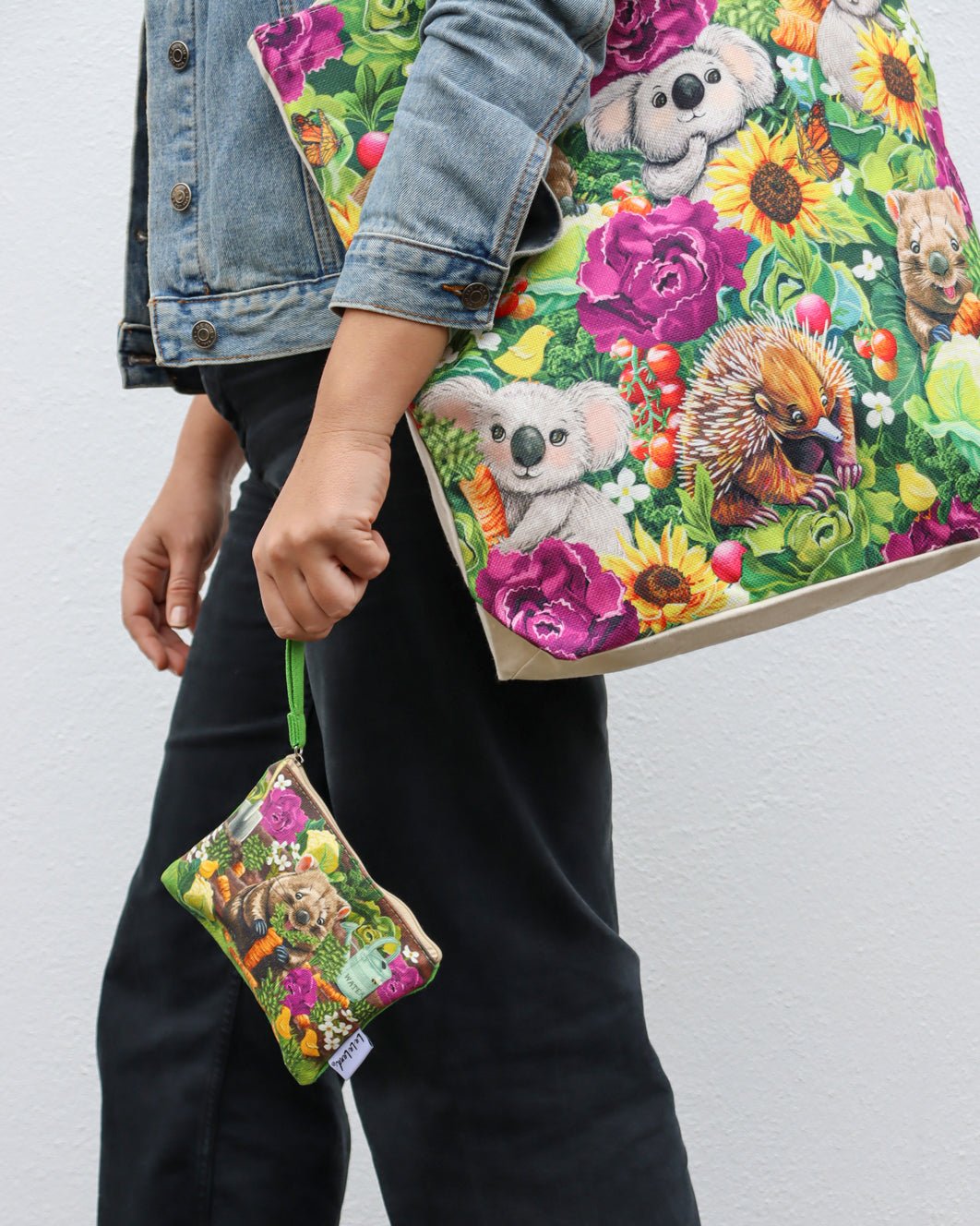Shopping Tote Garden Giggles - Mu Shop