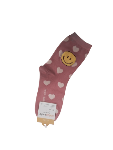 Smile Women Socks - Hearts - Mu Shop