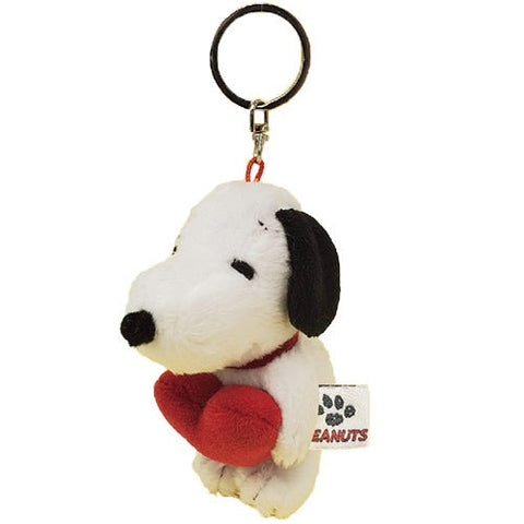 Snoopy BK heart Keychain - Mu Shop