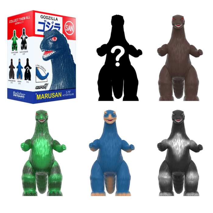 Godzilla Marusan Wave 6 ReAction Figure Blind Box - 9.5 cm