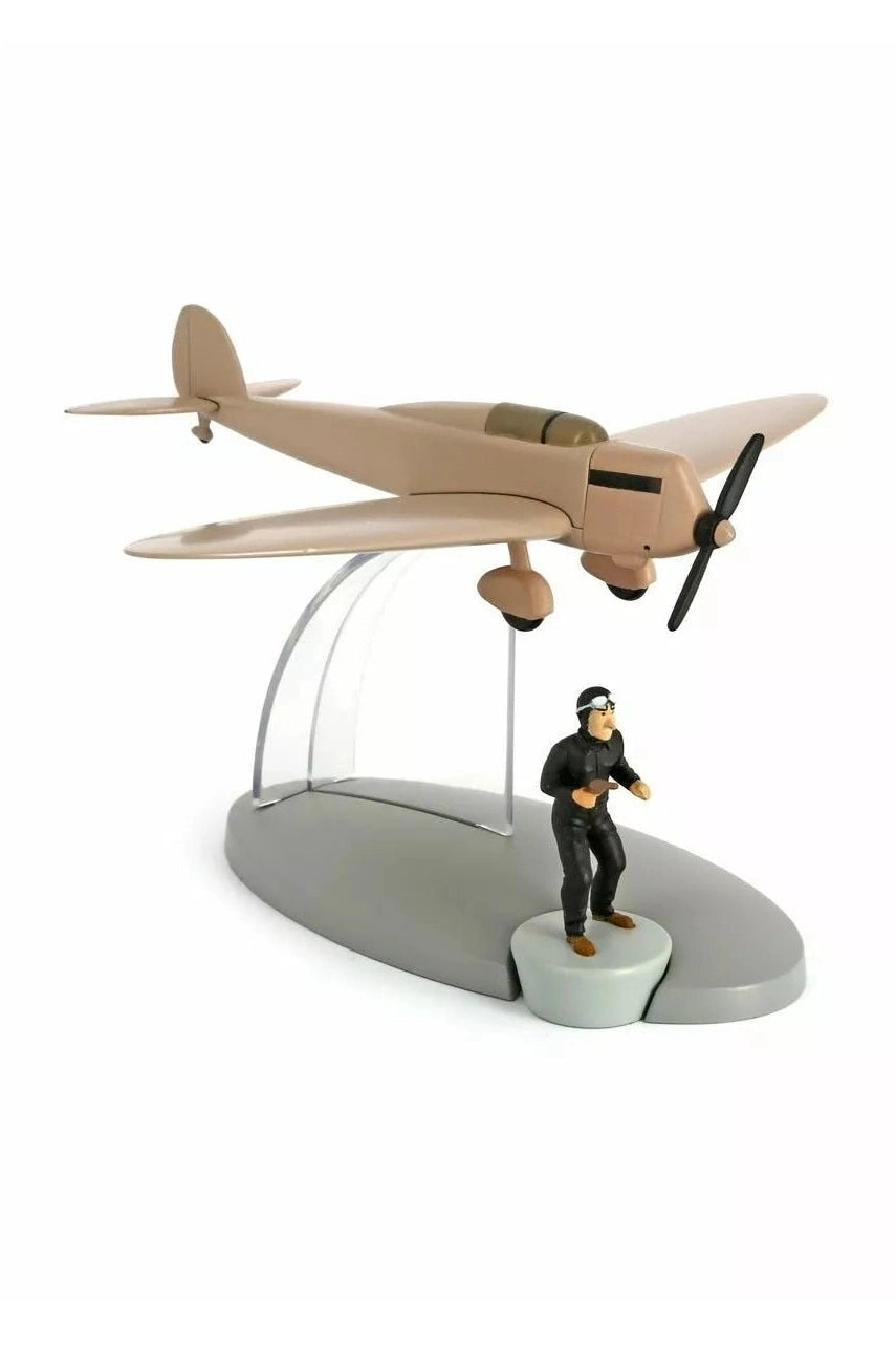 Tintin Plane - Gangsters Beige Plane - Mu Shop