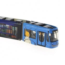 Tintin STIB T3000 Belgian Tram Model – 1/87 Scale (2018 Limited Edition) - Mu Shop
