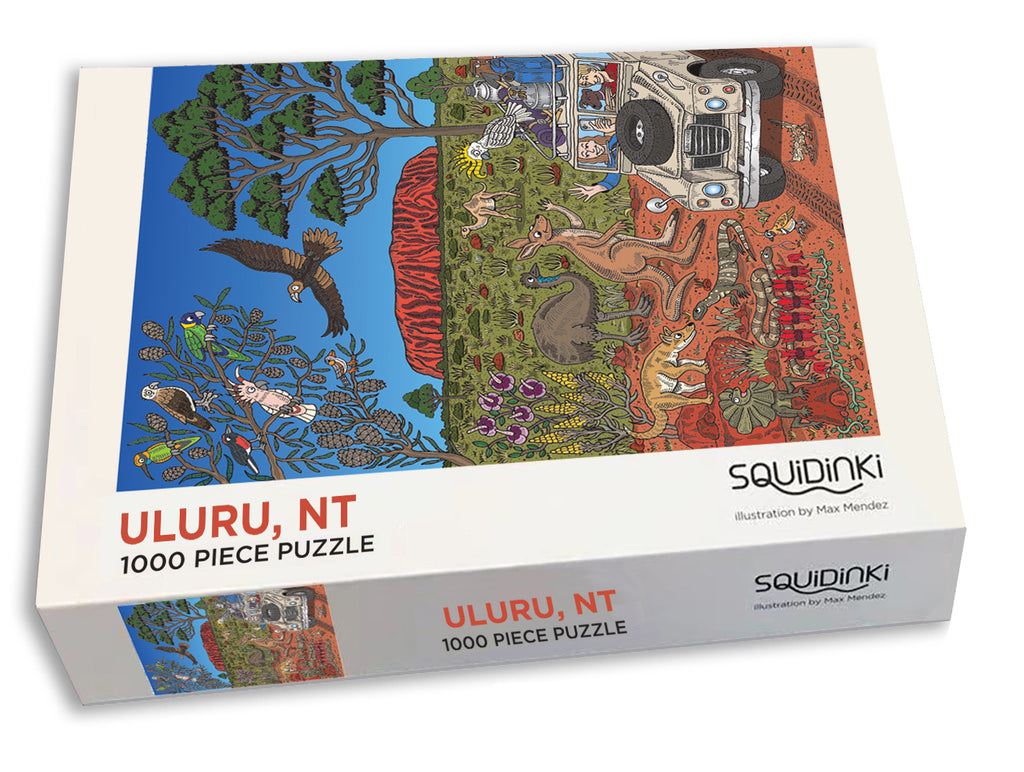 1000 Piece Jigsaw Puzzle : Uluru, NT