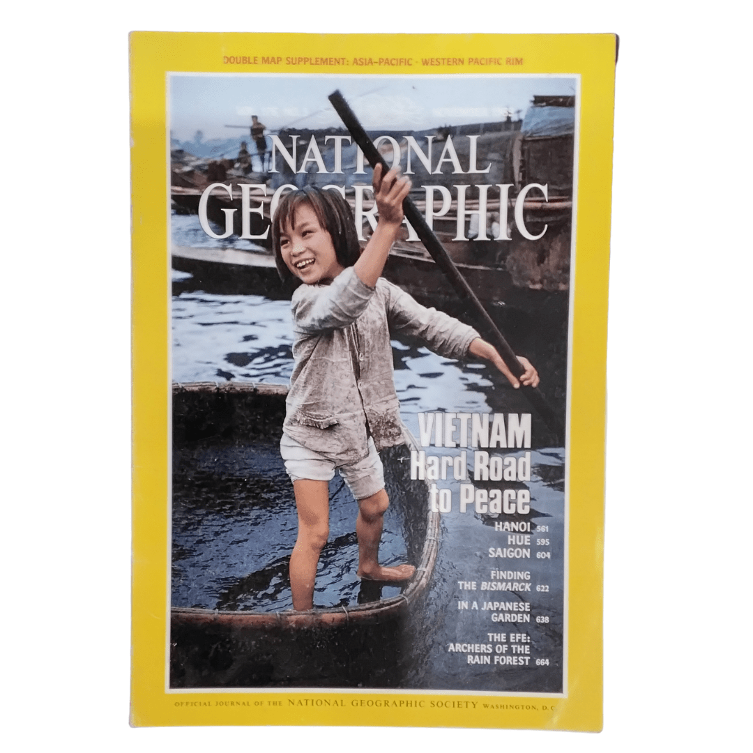 Vintage National Geographic Magazine November 1989 - Mu Shop