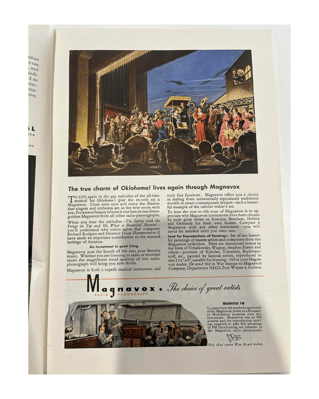 Vintage National Geographic March 1945 - Mu Shop
