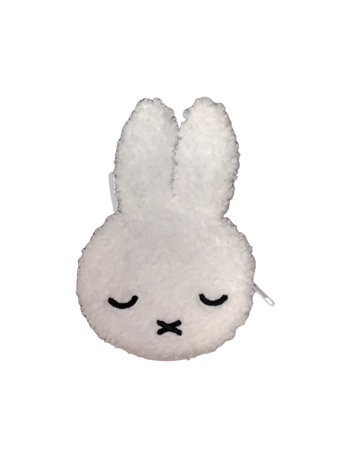 Miffy White Plush Pouch