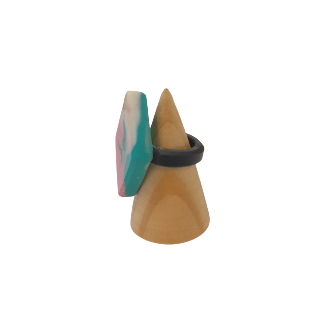 Colorful Diamond Resin Ring - Mu Shop