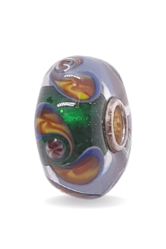 Colorful Droplets Pattern Unique Bead #1250 - Mu Shop