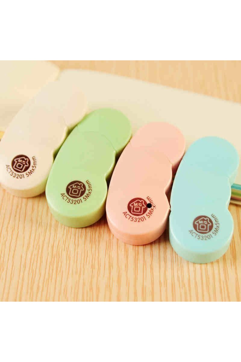 Cute Colourful Cindy Shaped Correction Tape Stationery - Mu Shop