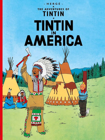English Album #03: Tintin in America (Hard Cover) - Mu Shop