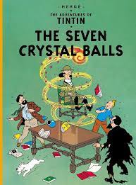 English Album #13: Tintin: The Seven Crystal Balls (Hard Cover) - Mu Shop