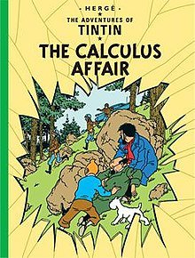 English Album #18: Tintin: The Calculus Affair (Hard Cover) - Mu Shop