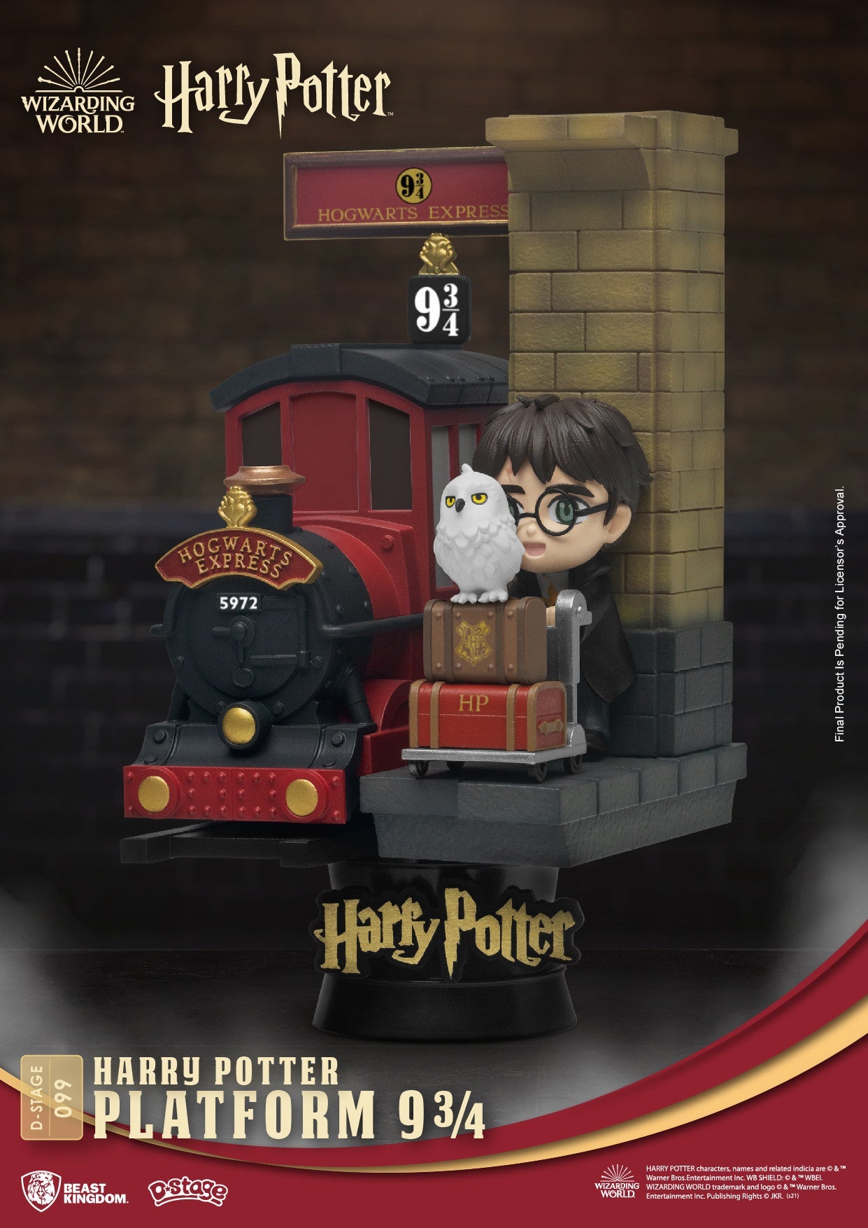 Harry Potter Platform 9 3/4 099 D Stage - Mu Shop