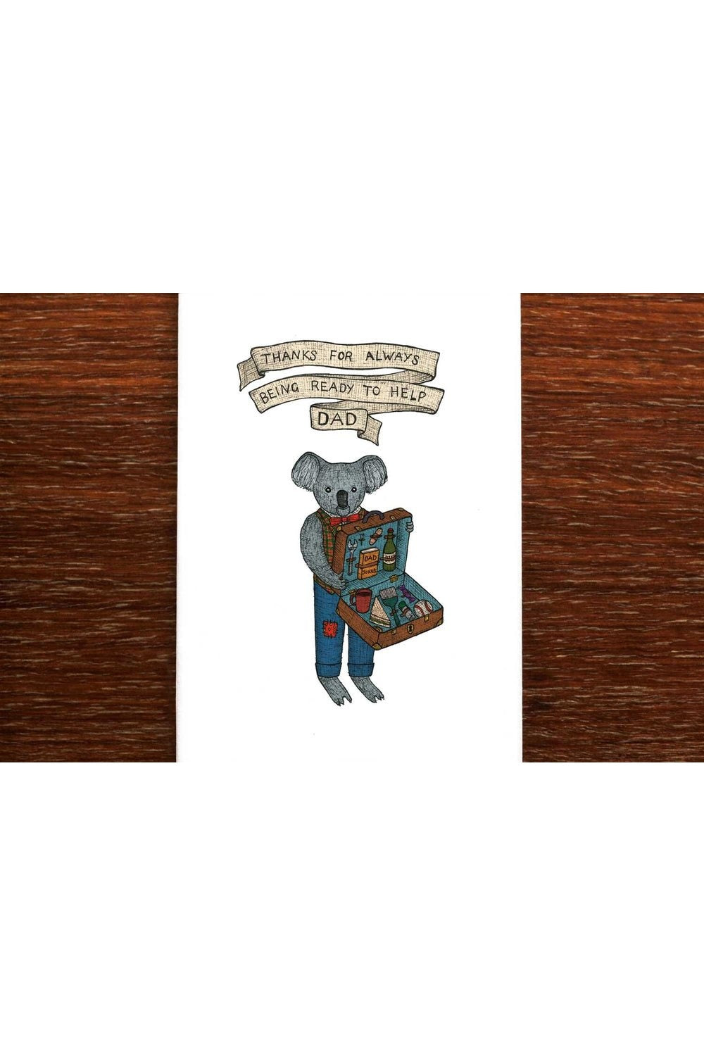 Koala Dad - Father's Day Card - Mu Shop