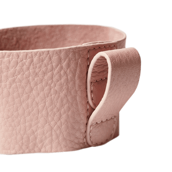 Leather Sleeve Pink for 8oz Cup - Mu Shop