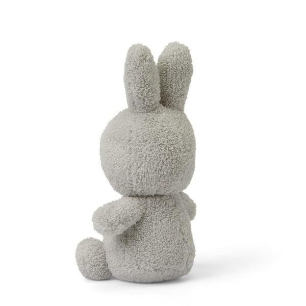 Miffy 33cm Sitting Teddy Light Grey Plush - Mu Shop