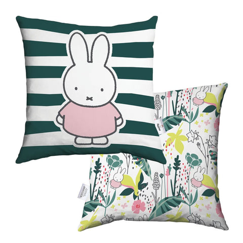 Miffy Floral Expression Cushion Cover - Mu Shop