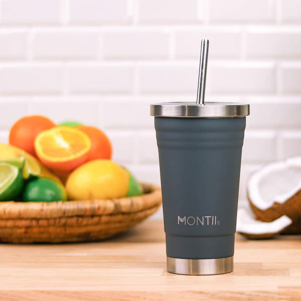 MontiiCo Original Smoothie Cup - Grey 450ml - Mu Shop
