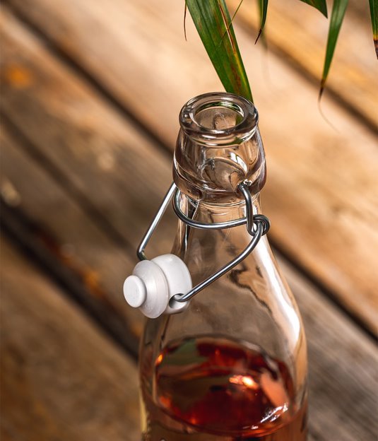 Moomin Fun in the Water Glass Bottle 0.5L - Mu Shop