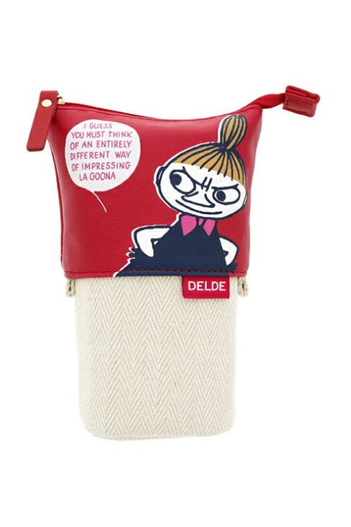 Moomin Stand Type Pen Pouch - Little My - Mu Shop