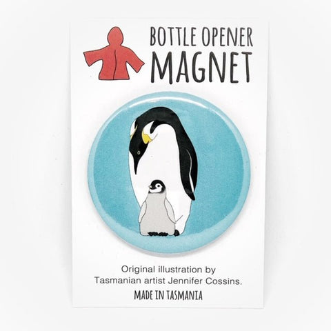 Penguin Bottle Opener Magnet - Mu Shop