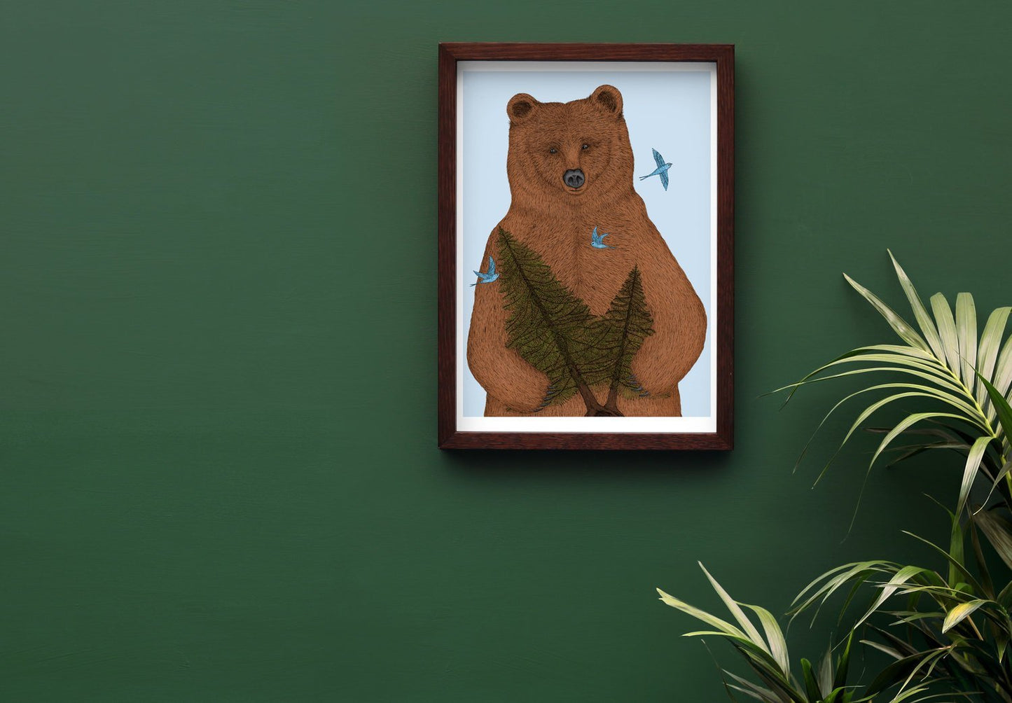 The Bear Who Left - A3 Print - Mu Shop