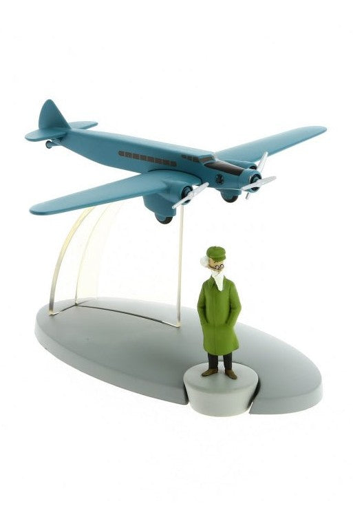 Tintin Figure collection - The Frankfurt airport plane Nº48 - Mu Shop