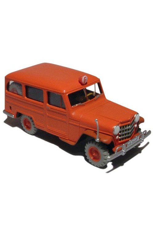 1/43 TINTIN CARS - Jeep Pompiers - Tintinimaginatio (Moulinsart
