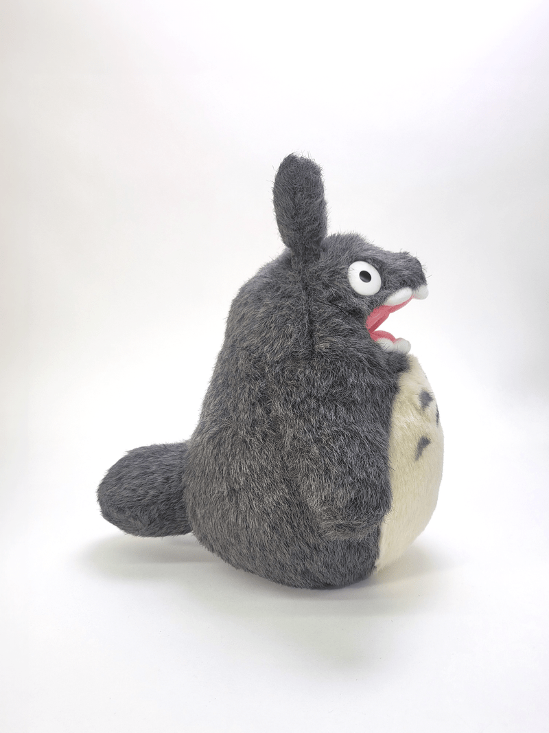 Totoro Grey Howling Plush 28cm (M) - Mu Shop