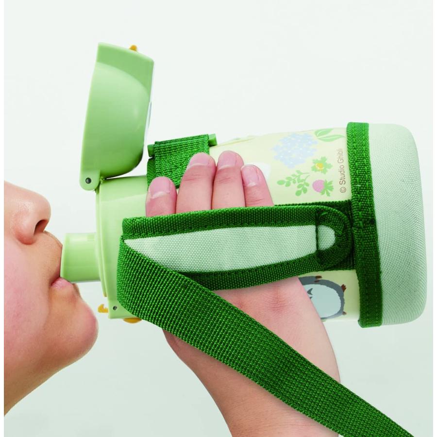 TOTORO Stainless Bottle 0.4L - Green - Mu Shop