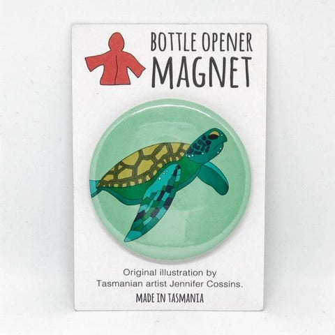 Turtle Bottle Opener Magnet - Mu Shop