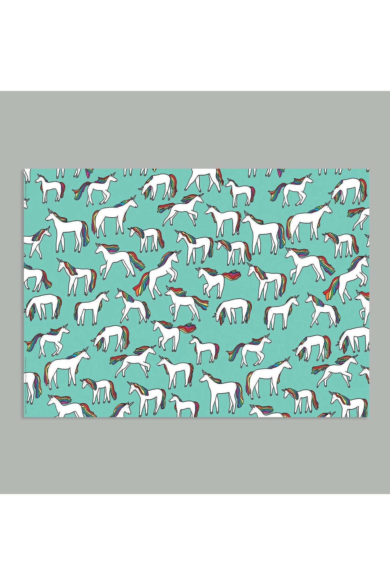 UNICORNS Wrapping Paper - Mu Shop
