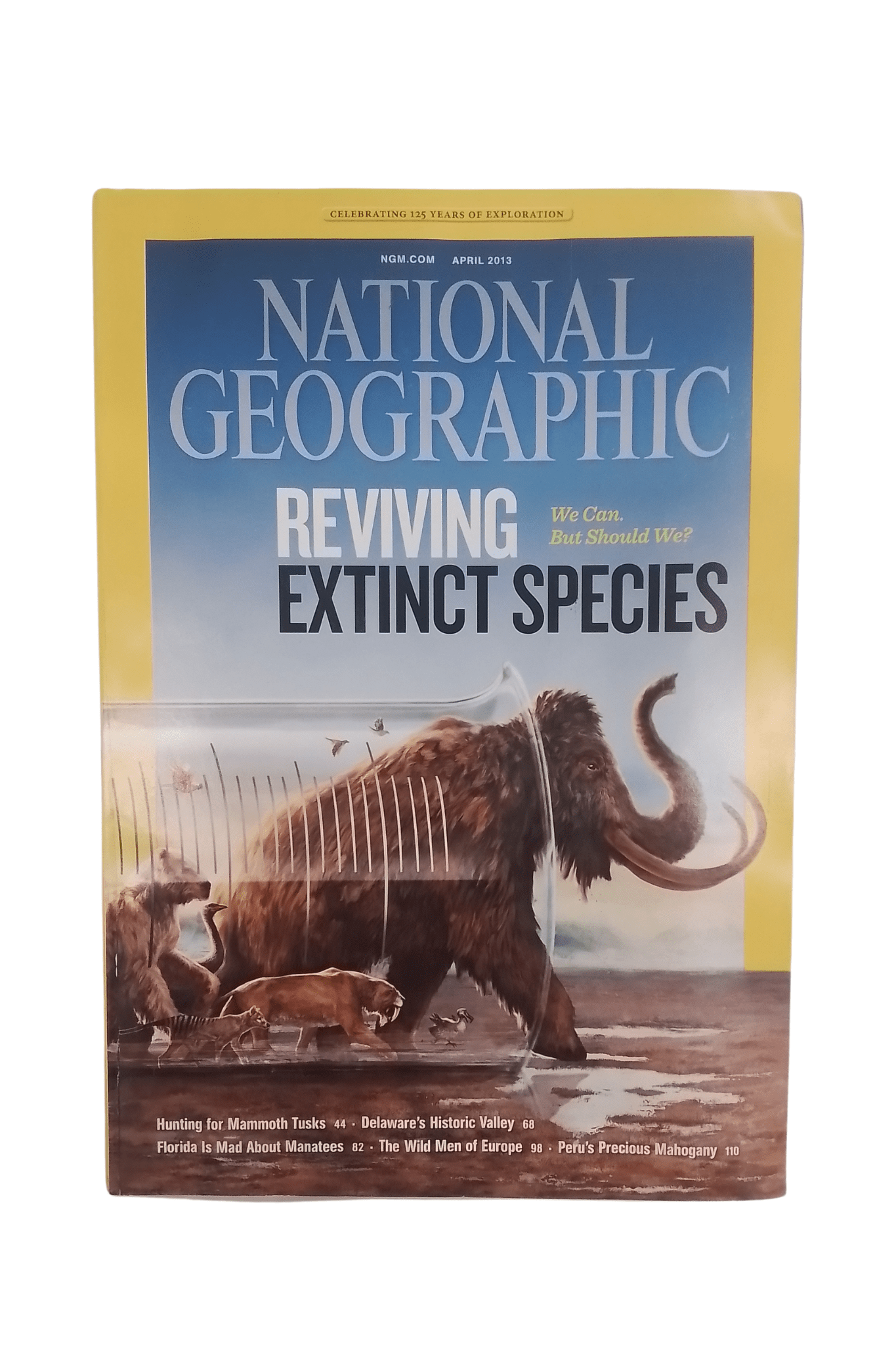 Vintage National Geographic April 2013 - Mu Shop