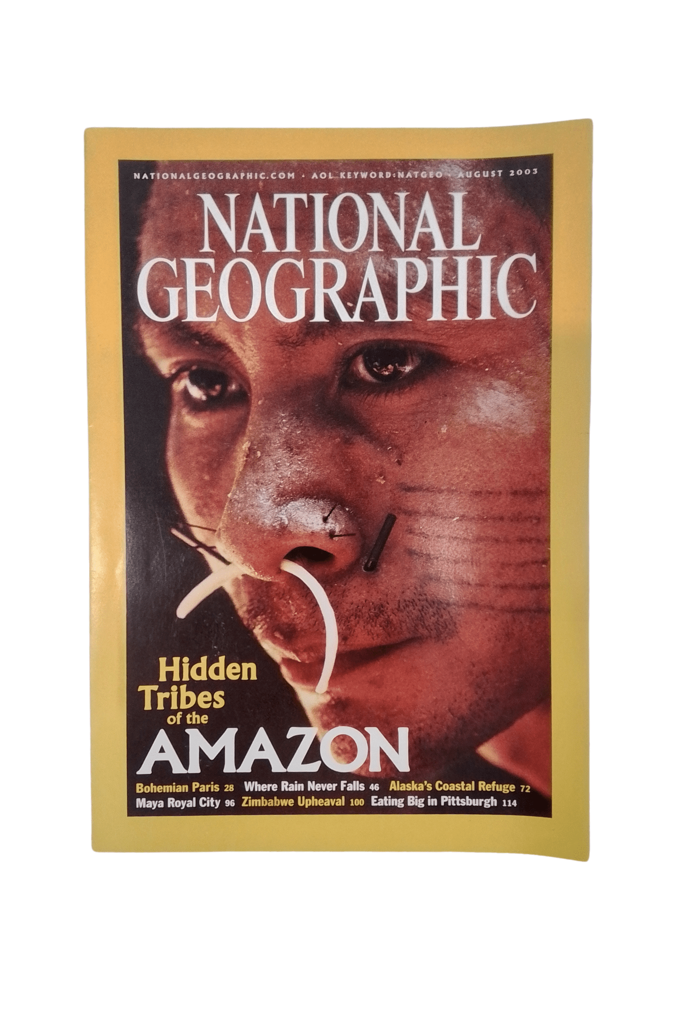 Vintage National Geographic August 2003 - Mu Shop