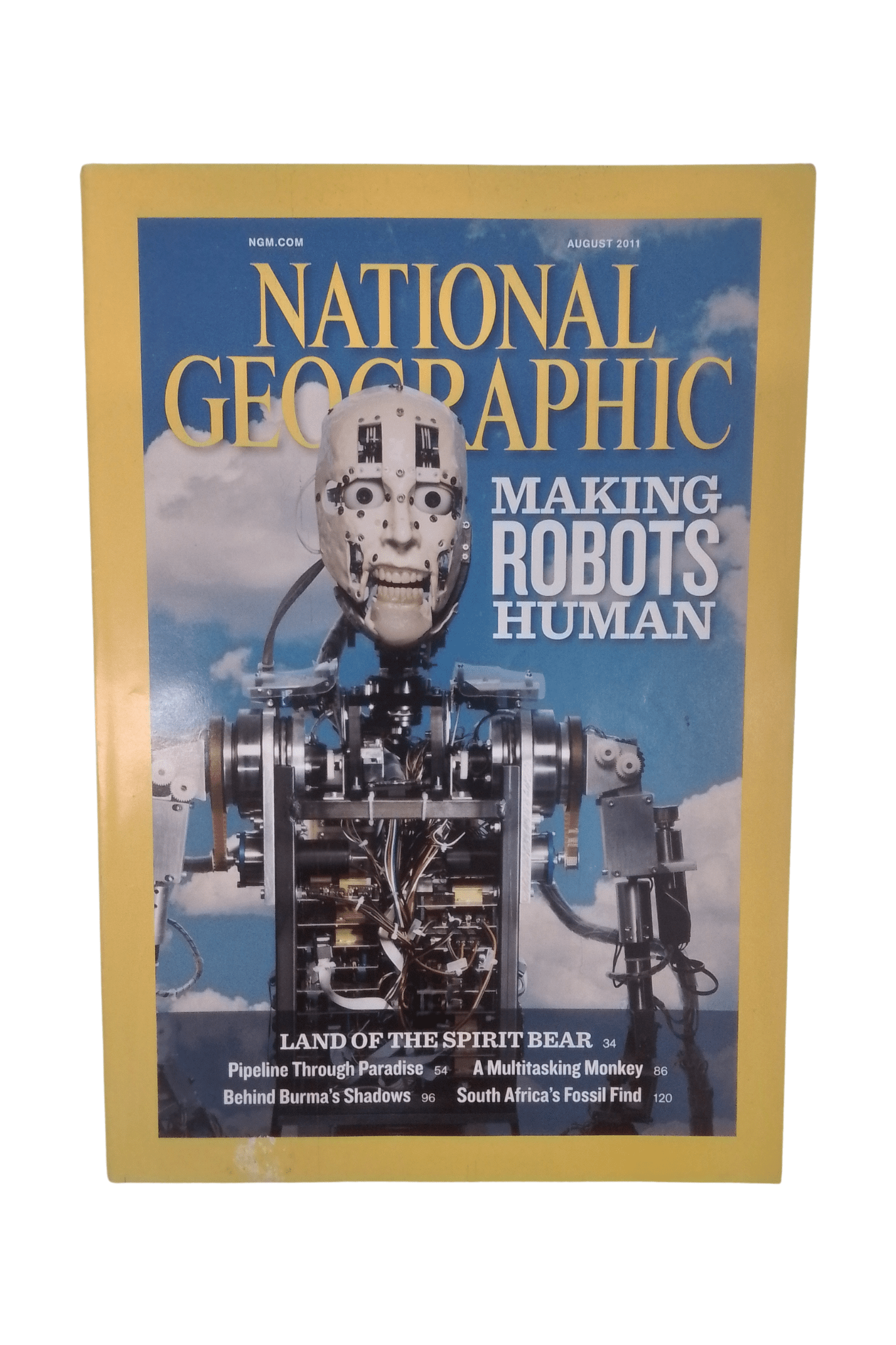Vintage National Geographic August 2011 - Mu Shop