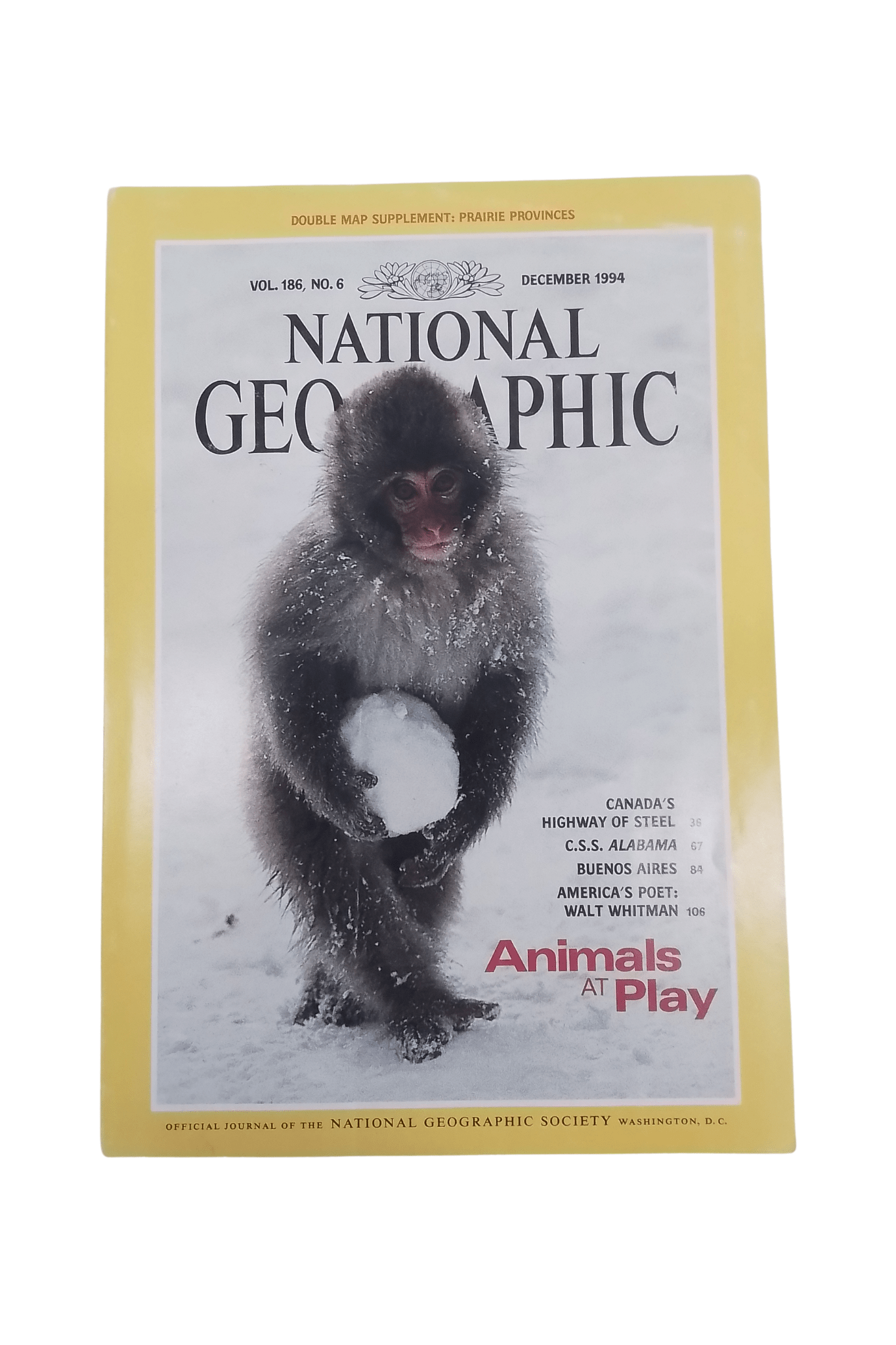 Vintage National Geographic December 1994 - Mu Shop