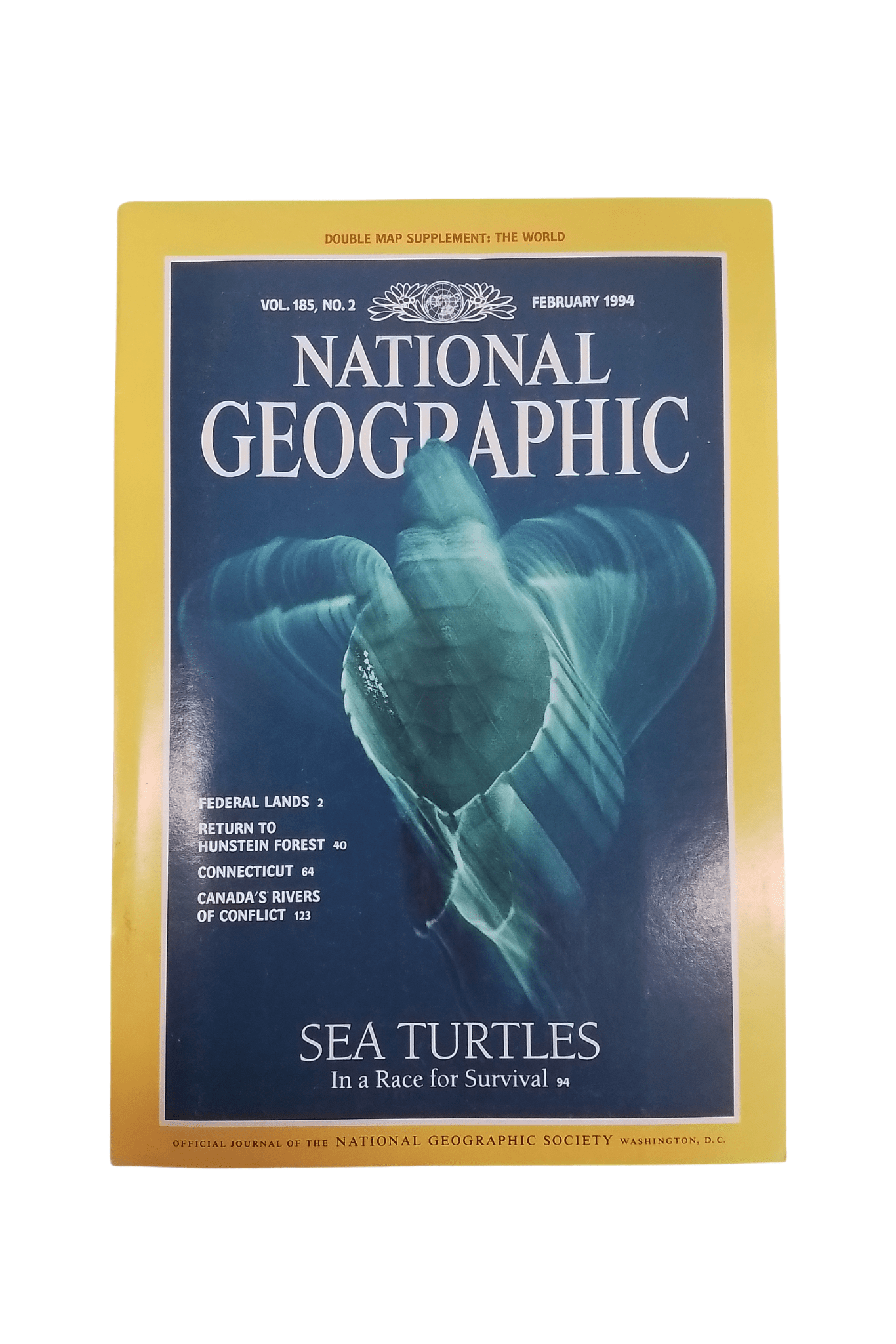 Vintage National Geographic February 1994 - Mu Shop