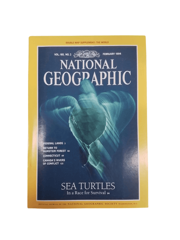 Vintage National Geographic February 1994 - Mu Shop