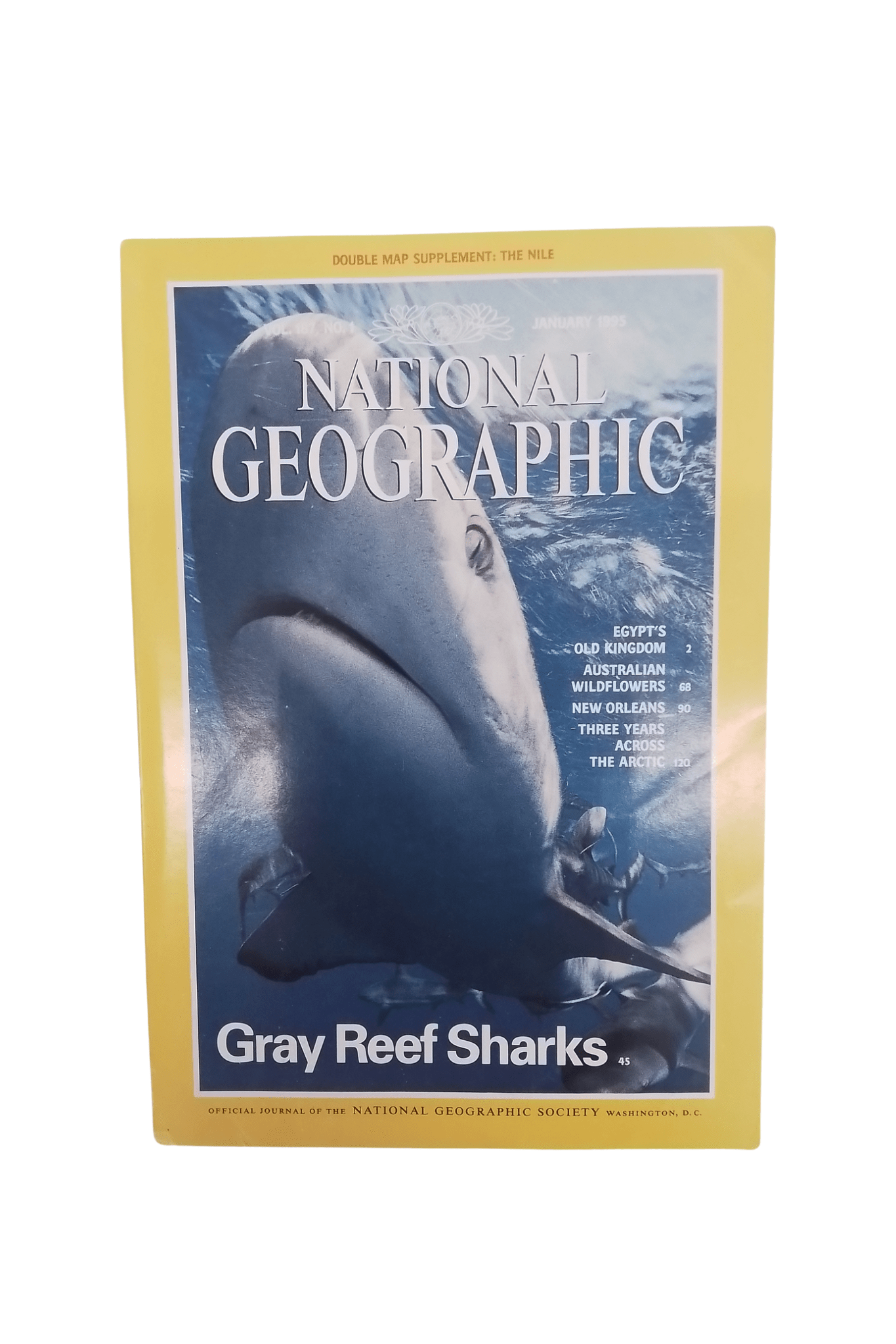 Vintage National Geographic January 1995 - Mu Shop