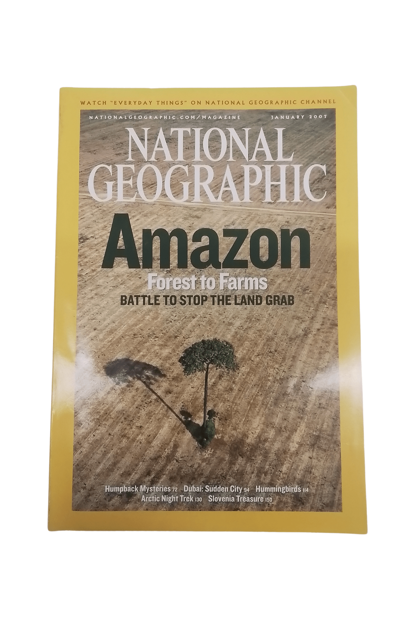 Vintage National Geographic January 2007 - Mu Shop