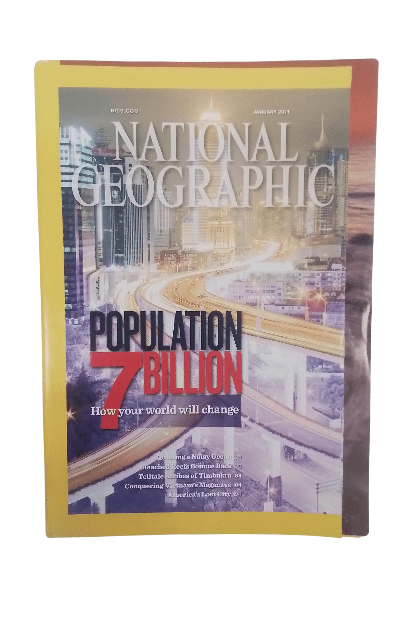 Vintage National Geographic January 2011 - Mu Shop