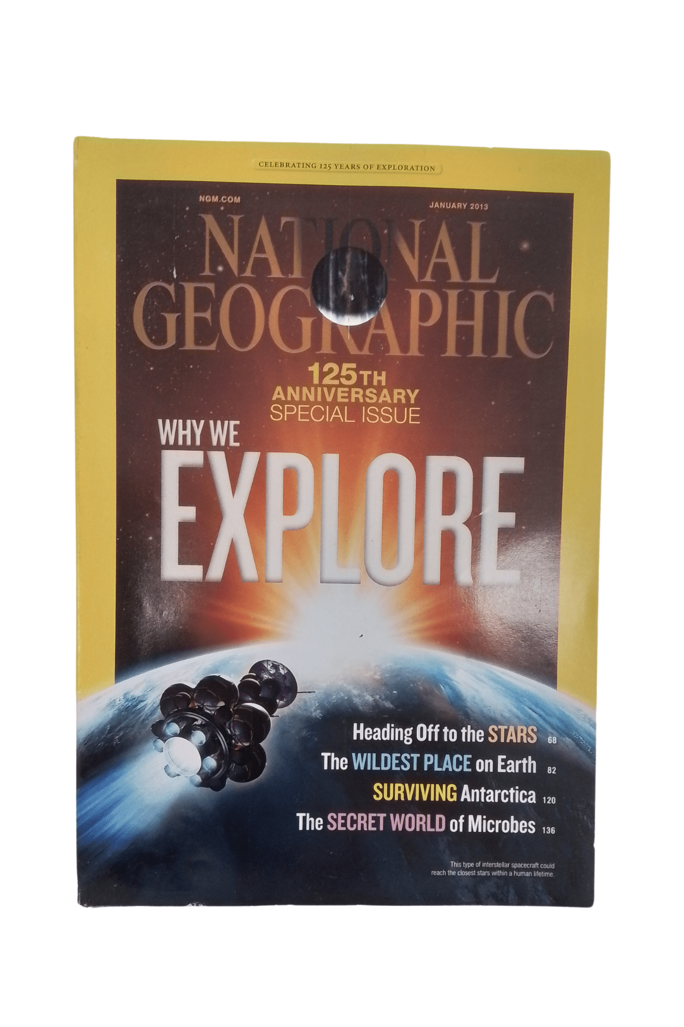 Vintage National Geographic January 2013 - Mu Shop