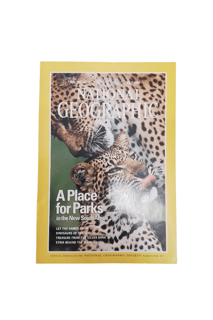 Vintage National Geographic July 1996 - Mu Shop