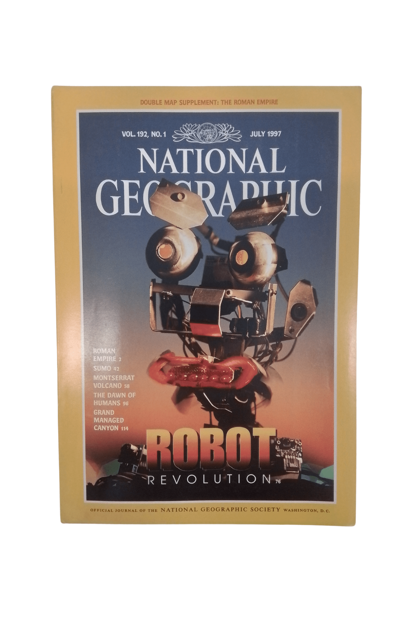 Vintage National Geographic July 1997 - Mu Shop