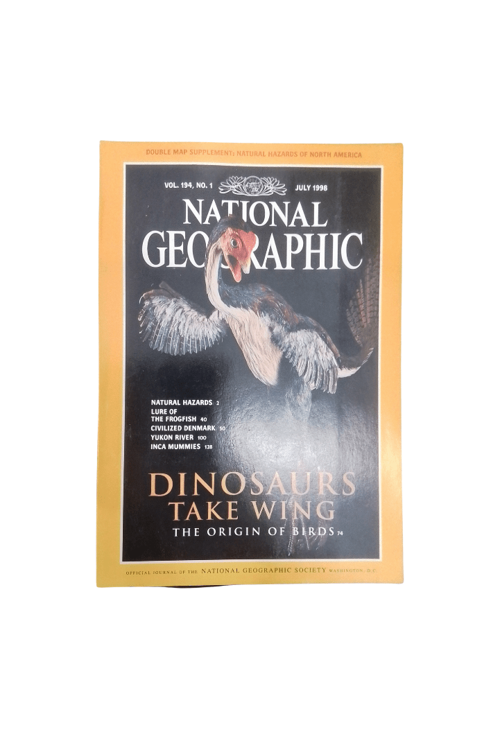 Vintage National Geographic July 1998 - Mu Shop