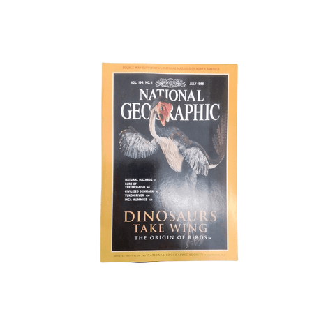 Vintage National Geographic July 1998 - Mu Shop