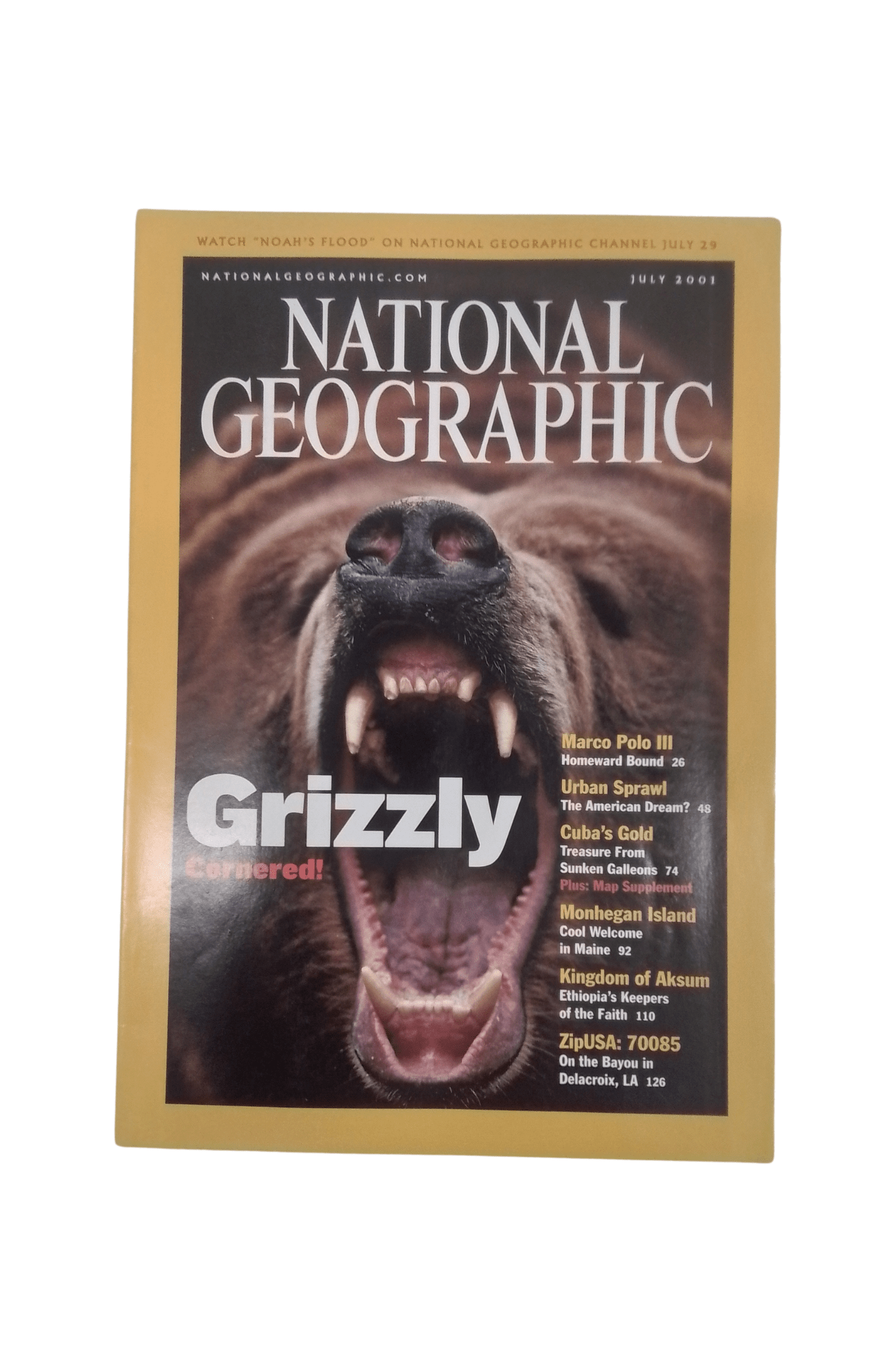 Vintage National Geographic July 2001 - Mu Shop