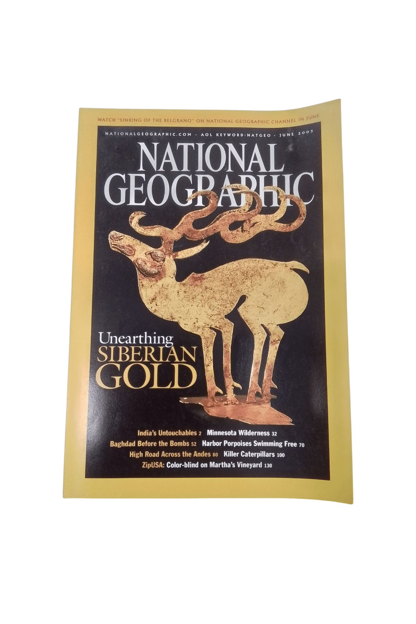 Vintage National Geographic June 2003 - Mu Shop